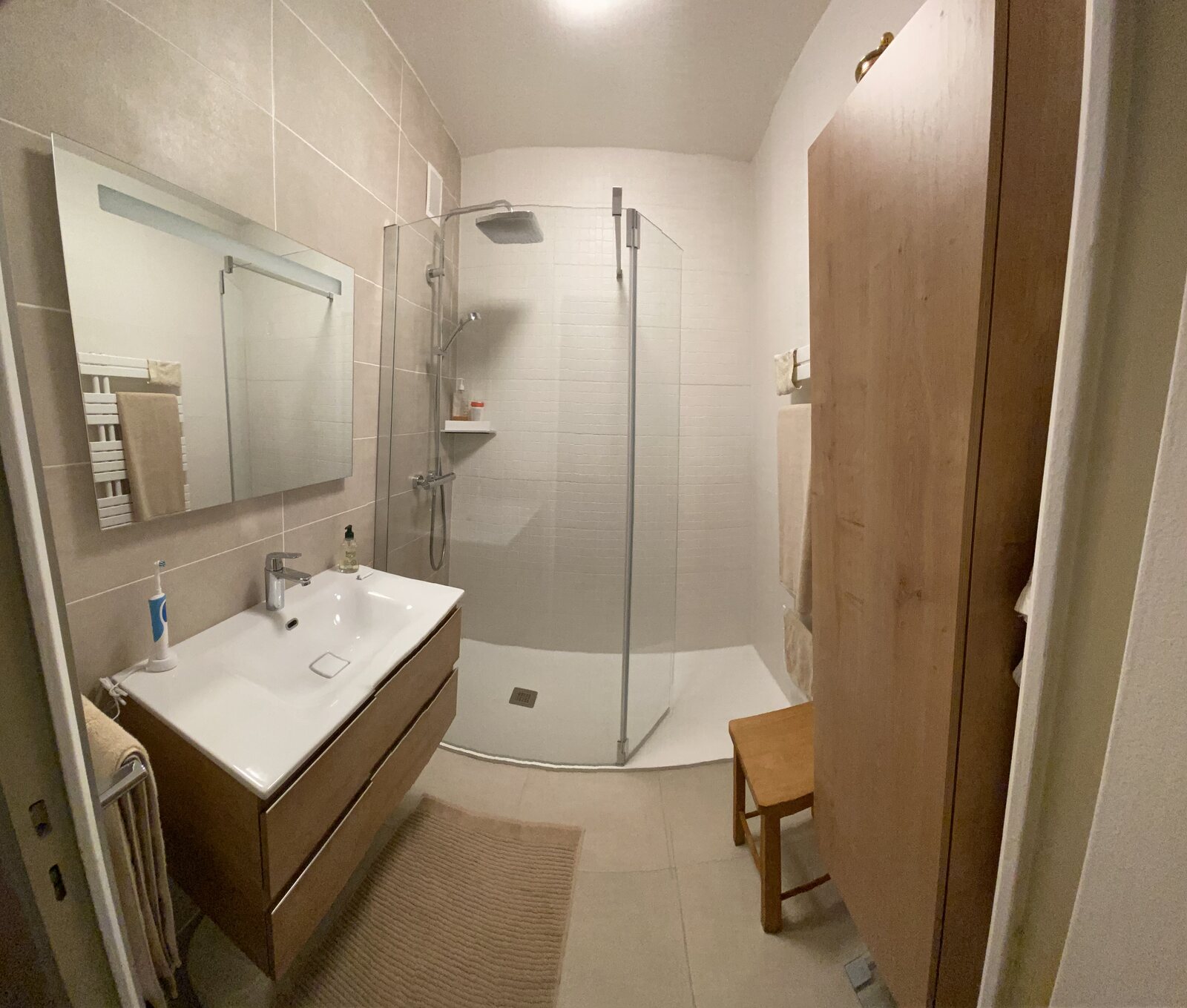 Salle de bain rénovée