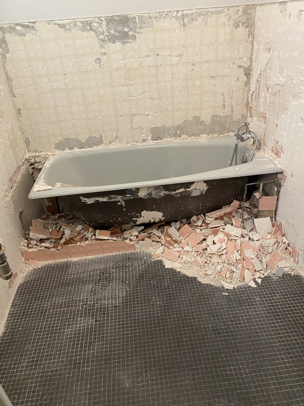 Salle de bain avant rénovation