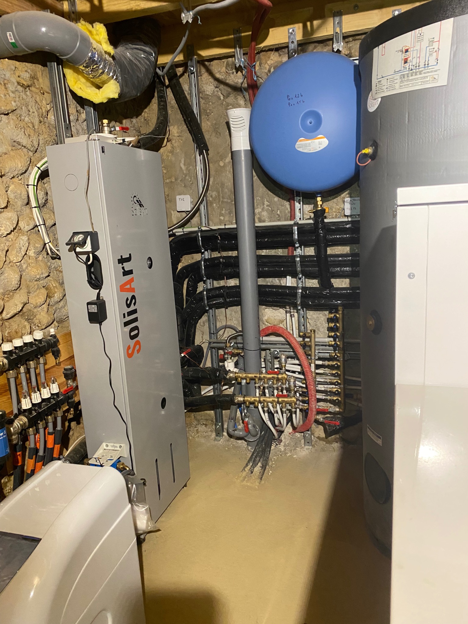 Local technique chauffage